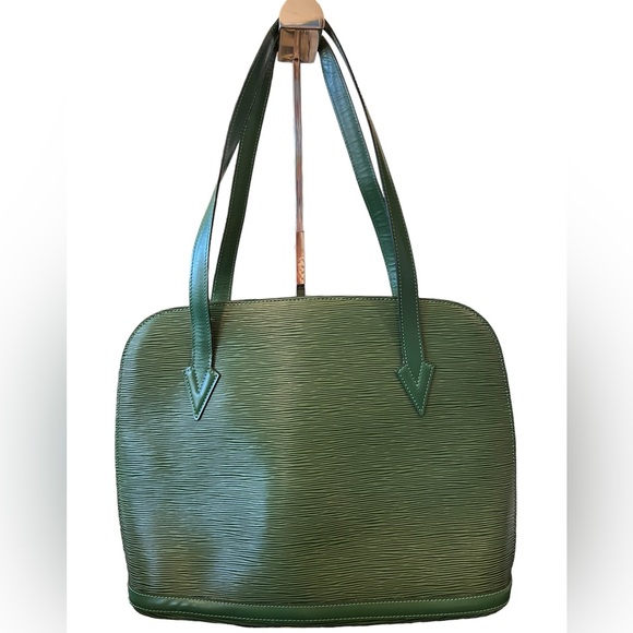 Louis Vuitton Lussac GM Green EPI Bag - Picture 10 of 12